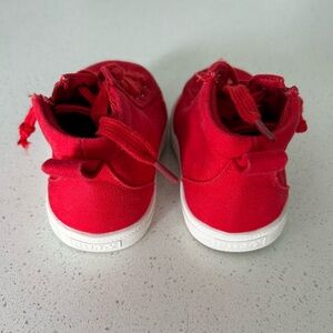 Billy footwear zip up adaptable Red Sneakers